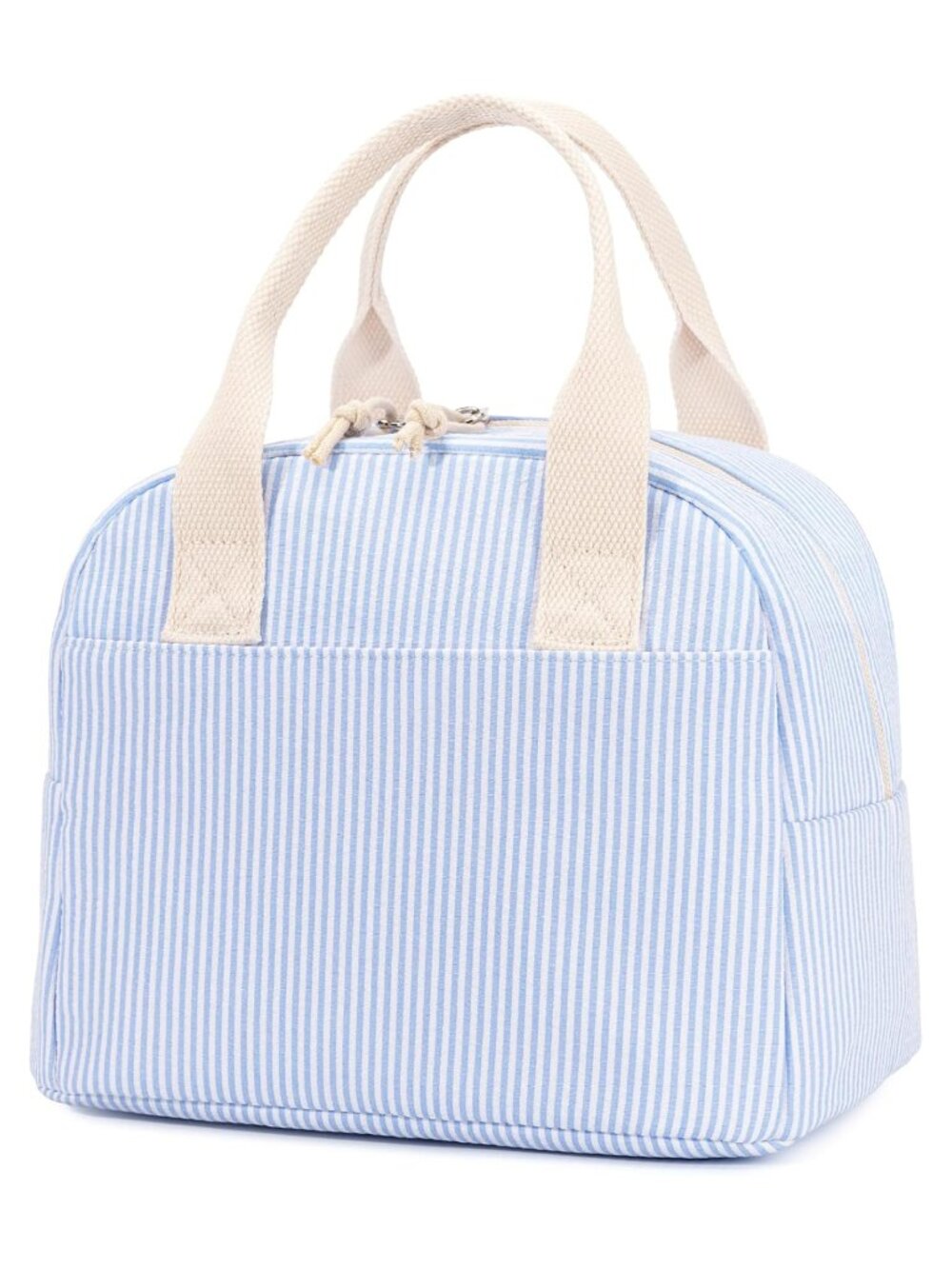 Insulated Lunch Bag Corduroy Tote 9L for Work Travel